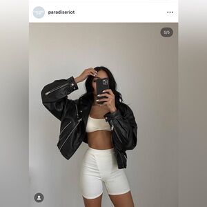 Paradise Riot Lilac Short and Bra Set